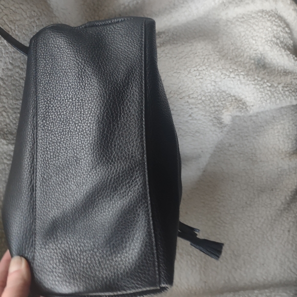 Coach pebbled leather with studs and gromets backpack purse - Picture 11 of 11